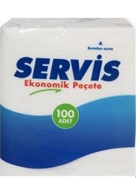 Resim Servis Peçete 100'lü 32 Paket 24.5 x 26.5 CM 