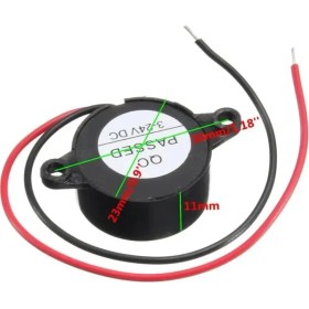 Resim Pengfushop5 Ar 95DB Alarm Alarma Moto Elektronik Buzzer Bip Alarm Aralıklı Sürekli Bip Araba Aksesuarları Dc (Yurt Dışından) 