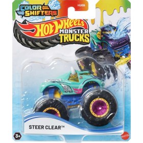Resim Hot Wheels Monster Trucks Renk Değiştiren Araçlar Steer Clear JDV91 