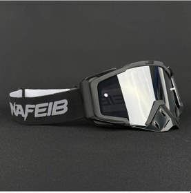 Resim Userfriendly11 Wt Kırmızı Off Road Motosiklet Kayak Gözlüğü Çizilmeye Dayanıklı Pc Lens Değiştirilebilir Mercek 