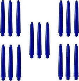 Resim Dartsan 5 Set (15 Adet) 41Mm Nylon Dart Şaft-Shaft. Mavi 