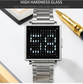 Resim Besthome1 Altın Deri Bant Skmeı Mektup Kadranı Elektronik Saat - Çok Renkli Seçenekler Çok Renkli 