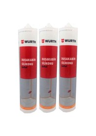 Resim Duşakabin Silikonu Şeffaf 3'lü Set 