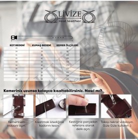 Resim Livze 3,5cm Siyah - Kahverengi Klasik Erkek Kemeri Kahverengi Siyah 