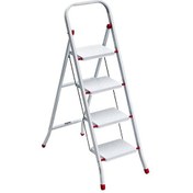 Resim Saraylı 4 Basamaklı Metal Merdiven 