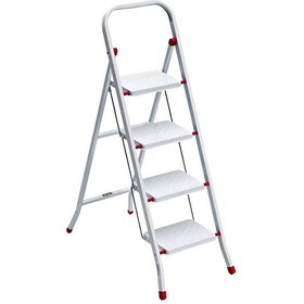Resim Saraylı 4 Basamaklı Metal Merdiven 