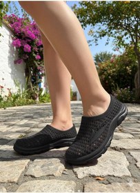 Resim KANTEX Unisex Kalın Ortopedik İç Tabanlı Çok Amaçlı Gündelik Deniz Ayakkabısı Havuz Plaj Bahçe Ev Patiği 