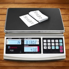 Resim Sevgift Swock Tcs-A Hassas Sayıcı Terazi (6kg / 0.1gr) 