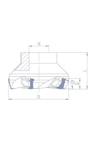 Resim Fett VRF45 - SEK12 - D080 - D27 - Z06 Vorgen Freze Takımı 