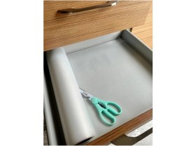 Resim Alvo Store Dolap Içi Raf Örtüsü -Ultra Dayanıklı -45CMX3MT- Kaydırmaz -Kalın- Çok Amaçlı Pvc 