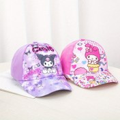 Resim Sanrio Kuromi My Melody Baskılı Gençler İçin Nefes Alabilir Günlük Beyzbol Şapkası Hip Hop Dome Duck Dil Şapka Rahat 