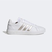 Resim Adidas Grand Court Base 2.0 Kadın Beyaz Günlük Spor Ayakkabı - Gw9263 Beyaz 