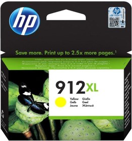 Resim Hp 912Xl 3Yl83Ae Sarı Kartuş 