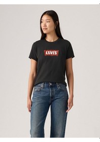 Resim Levi's Kadın Graphic Favorite Siyah Tişört - 005gv-0026 