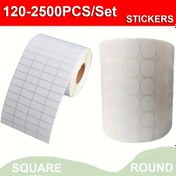Resim 120/250/500/1000/1500/2500 adet/Set Elmas Boyama Aracı Mozaik Grafiti Sticker AB Elmas Boyama Sanat Aksesuarları Dikdörtgen/Nokta Etiket Ve Saklama Kutusu Çözümü (2.01X0.99cm/1.5cm*1.5cm) 