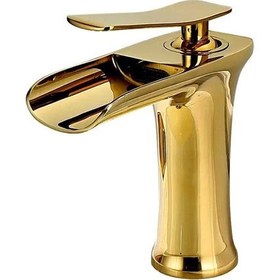 Resim Lavabo Bataryası Şelale Altın Gold KLB102-G 