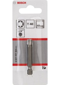 Resim Bosch T40x49 MM Extra Hard Vidalama Ucu 1'li - 2607001644 