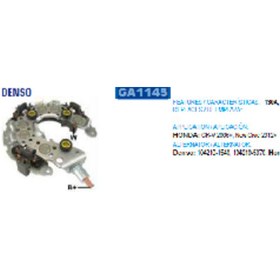 Resim Gauss DİYOT TABLOSU-DEN 130A TOYOTA COROLLA - GAUSS-GA1145 