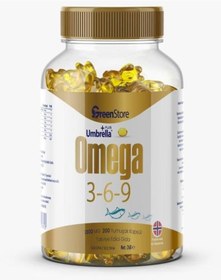 Resim GreenStore Umbrella Omega 3 6 9 200 Kapsül 