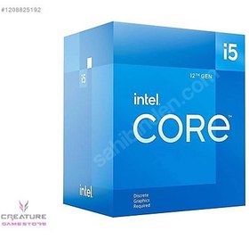 Resim Intel Core i5 12400F 4.40GHz 6 Çekirdek LGA1700 İşlemci 