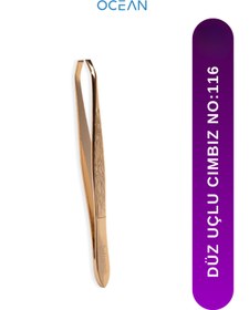 Resim Ocean Düz Uçlu Cımbız, Düz Ağızlı Solingen Gold Cımbız No:116 