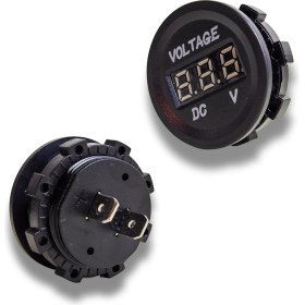 Resim Voltmetre - Voltaj Ölçüm - Smart Voltmetre - Akü Sağlığını Gerçek Zamanlı Takip Et! 12 Volt 