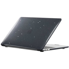 Resim Apple Uyumlu MacBook Air 13.6' 2022 M2 A2681 Kılıf Simli Ön Arka Kapak 001 