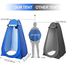 Resim Mena Rise Otomatik Kamp Giyinme Çadır - Lisinya 