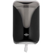 Resim Rulopak Elite Içten Çekmeli Perforeli Kağıt Havlu Dispenseri Siyah 