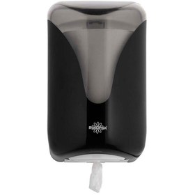 Resim Rulopak Elite Içten Çekmeli Perforeli Kağıt Havlu Dispenseri Siyah 