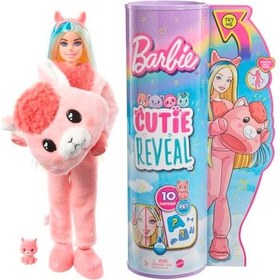 Resim Barbie Cutie Reveal Bebekler Barbie Sevimli Kostümler Serisi - Lama HJL60 