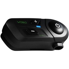 Resim Wobo L-1 Pro Tek Kişilik Motosiklet Kask Bluetooth Intercom Kulaklık Seti 