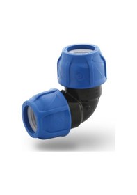 Resim Poelsan Mavi Seri Kablin Dirsek 90 Derece - 25 25 5adt Standart 