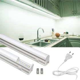 Resim Sb-6529 90 Cm Beyaz Led Bant Armatür Floresan Aç Kapa Butonlu Ve Fişli 
