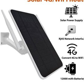 Resim Apronx APX-SR406 Wireless 4G Solar Modem 6w (8 Kullanıcı) 12000mAh 