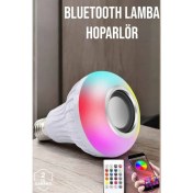 Resim Techno Stock Bluetooth Hoparlör Rgb Led Teknolojisi İle Müzik Ve Aydınlatma 
