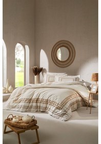 Resim Özdilek Özdilek Aurea Çift Kişilik Nevresim Takımı Bej 