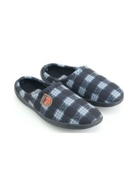 Resim Gezer Erkek Kışlık Rahat Taban Ev Bahçe Terlik Siyah 