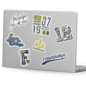 Resim Fenerbahçe Sarı Sticker Paketi 