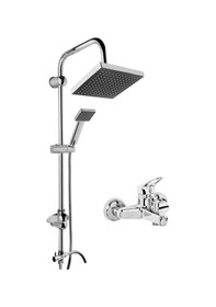 Resim Toptanfoni Robot Tepe Duş Sistemi Çok Fonksiyonlu Yağmurlama Duş Seti Aç Kapa Banyo Bataryalı Diğer 