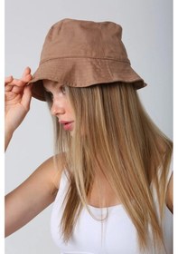 Resim Pamuk Bucket Şapka Rş-110 Vizon Vizon 