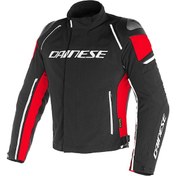 Resim Dainese Racing 3 D-Dry Motosiklet Montu Kırmızı - Siyah 