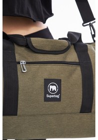 Resim Superbag Seyahat Spor Çantası Haki Kadın Erkek Unisex 