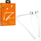 Resim Borofone KABLOSUZ SPOR KULAKLIK BLUETOOTH ŞARJLI BEYAZ BOROFONE BE-45 
