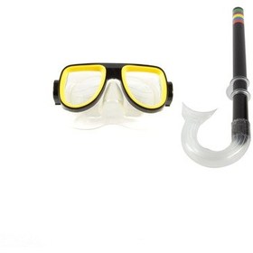 Resim Şnorkel Maske Set Siyah 