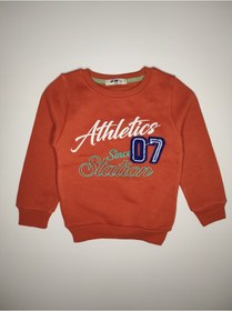 Resim ALİSYUM Erkek Bebek Regular Fit Kalın Sweatshirt Bisiklet Yaka Içi Yumuşak Tüylü Sweatshirt 