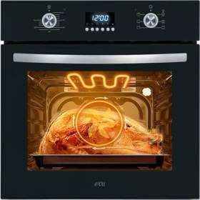 Resim Çetintaş 5237 Siyah Cam Ankastre Fırın 