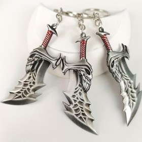 Resim 3 adet Moda yaratıcı klasik çanta asma süsü simülasyon kartal bıçak anahtarlık Sokak modası öğrenci çift araba anahtarı Giyim aksesuarları Alaşım malzeme DIY taklit kartal bıçağı kolye Erkek arkadaşım için sürpriz bir hediye 