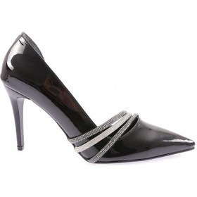 Resim Dgn Ysf-07-23y Kadin Silver Taş Bantli Abiye Ayakkabi YSF-07-1563-R1645 