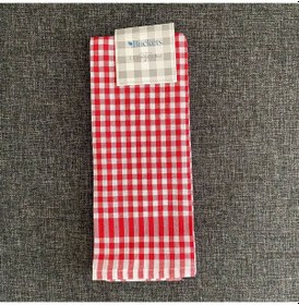 Resim 2li Kurulama Bezi & Peçetesi Kırmızı 